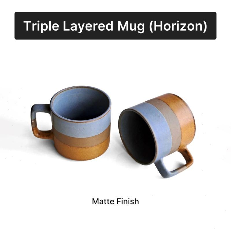 triple layered the horizon mug