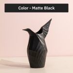 origami bird vase